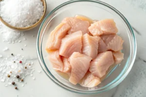 How to make chicken very soft and tender: Brining chicken in saltwater