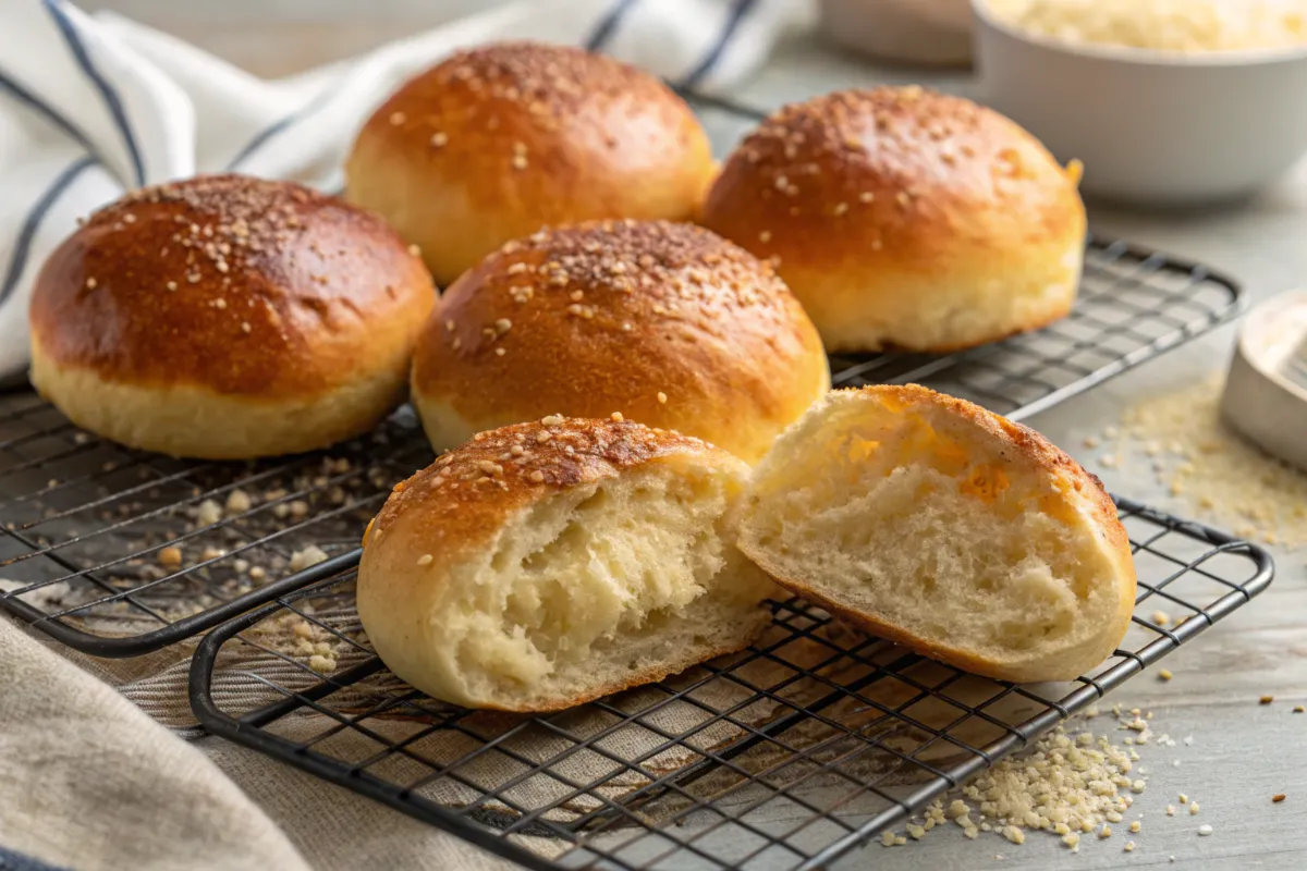 Sourdough Hamburger Bun Recipe with Yeast