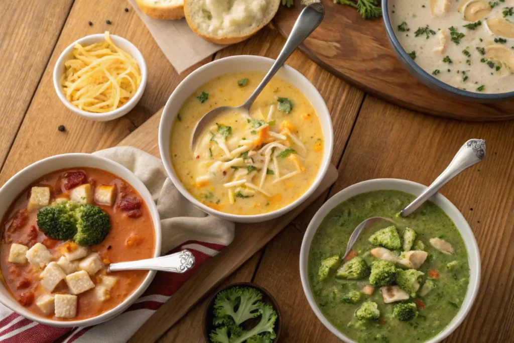 What are the soups at Panera?