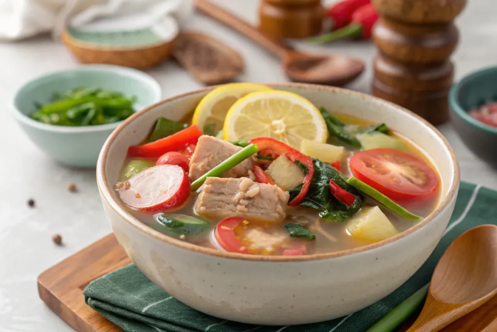 Is Filipino sinigang healthy?