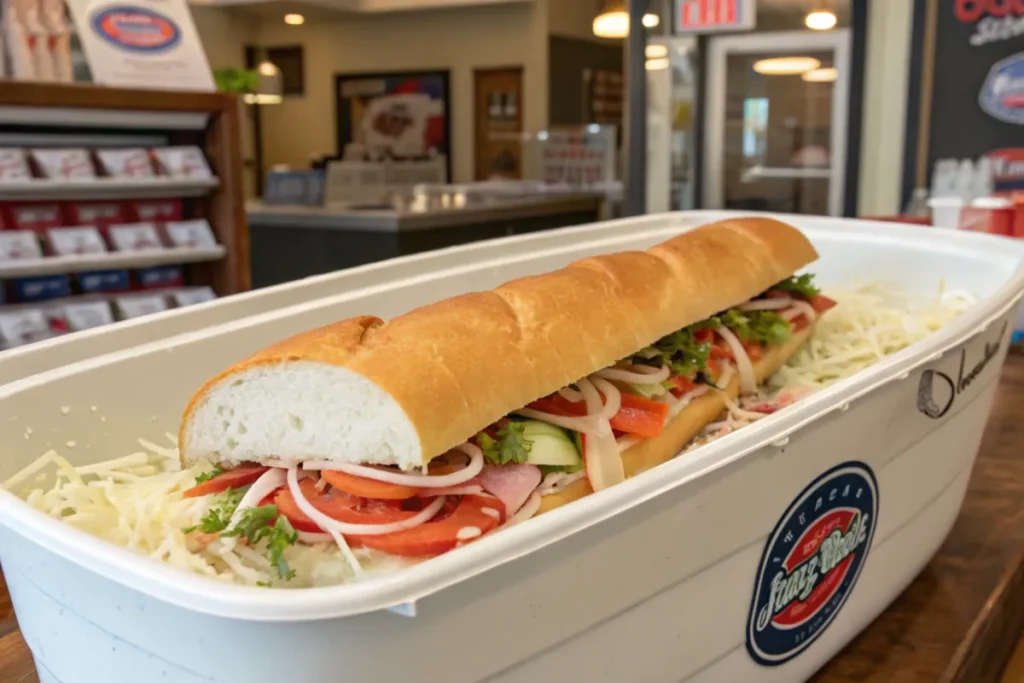 wath is a sub in a tub at Jersey Mike'sWhat is sub in a tub at Jersey Mike's?