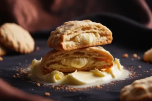 Creamy, flaky Einkorn biscuits made with ancient wheat flour.