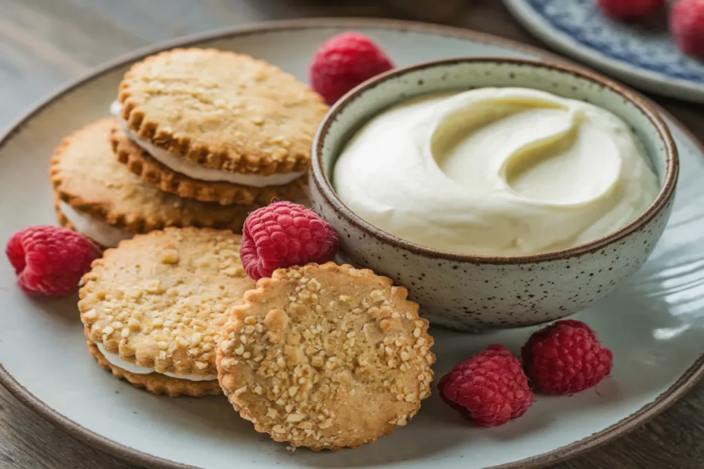 Einkorn Biscuits with Cream Creamy, flaky Einkorn biscuits made with ancient wheat flour.