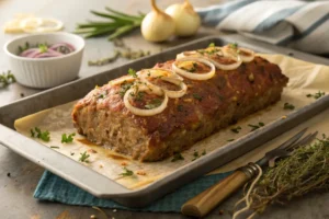 French Onion Meatloaf