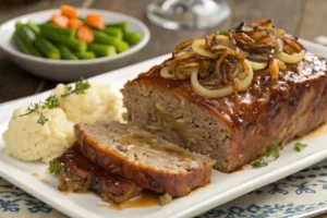 French Onion Meatloaf