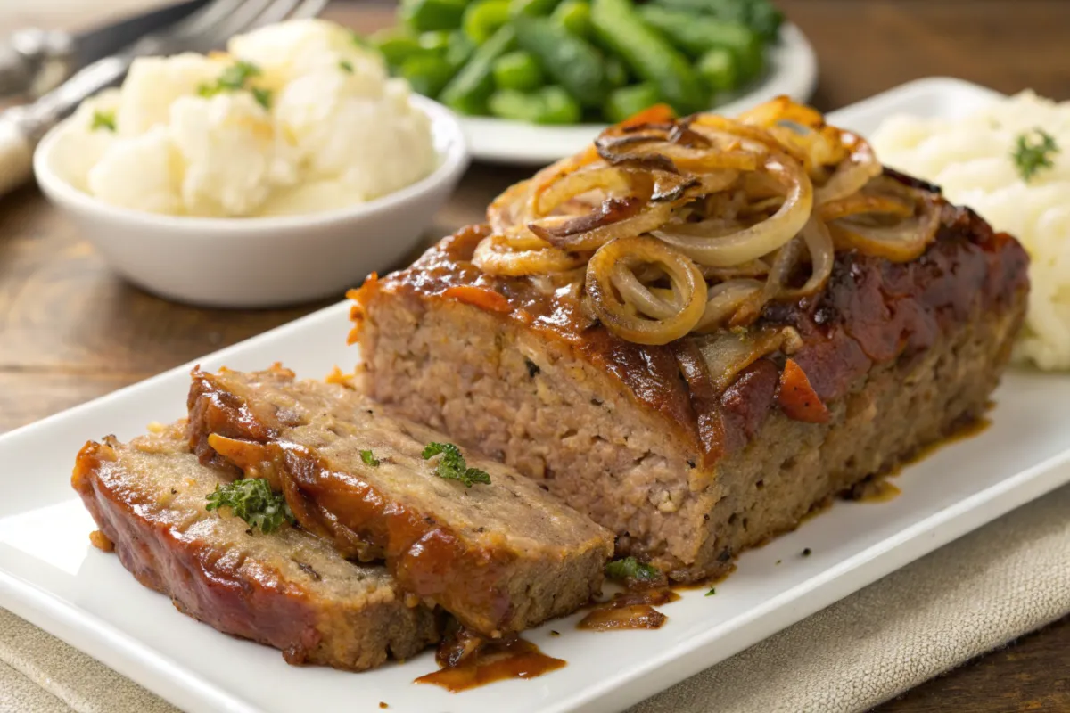 French Onion Meatloaf