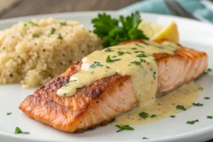 What mixes well with salmon?