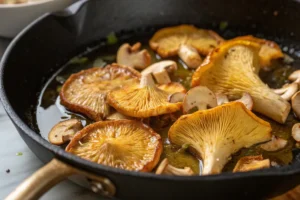  Lion's Mane Mushroom Recipe with Parmesan and basil