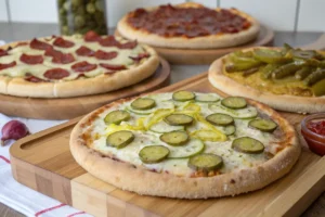 Creative pickle pie pizza variations