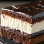 Why do they call it tuxedo cake? close-up view