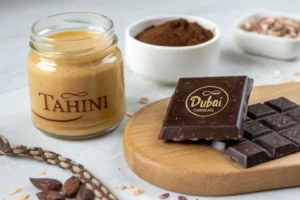 Dubai chocolate with tahini: A creamy, nutty dessert